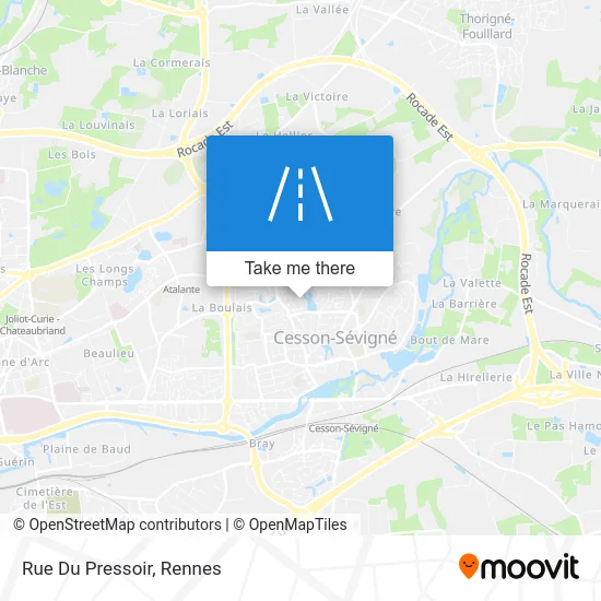 Rue Du Pressoir map