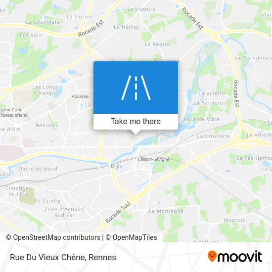 Rue Du Vieux Chêne map