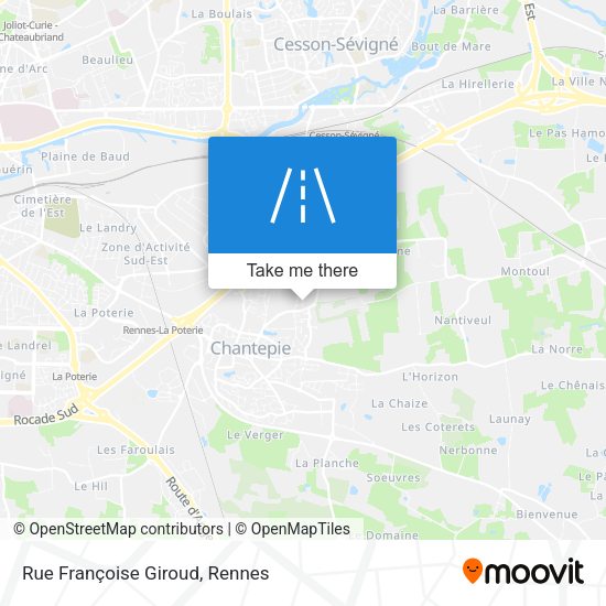 Rue Françoise Giroud map