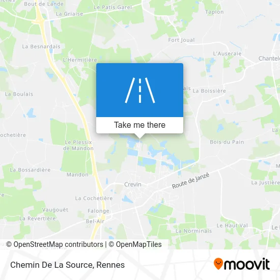 Chemin De La Source map