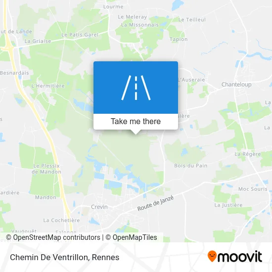 Chemin De Ventrillon map