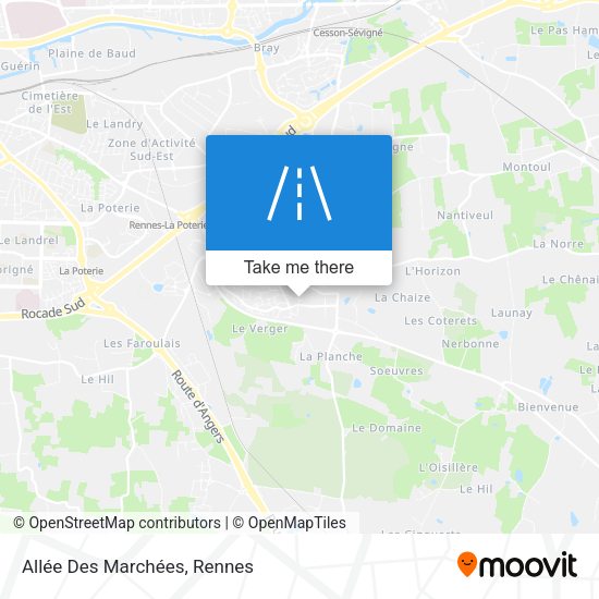 Allée Des Marchées map