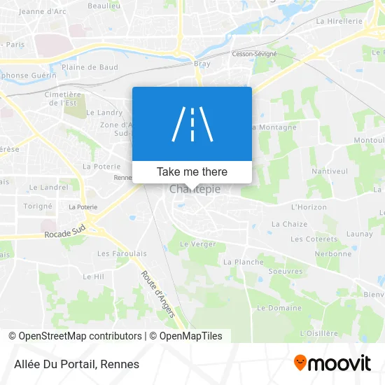 Allée Du Portail map