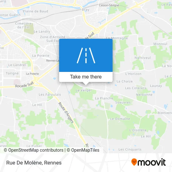 Rue De Molène map