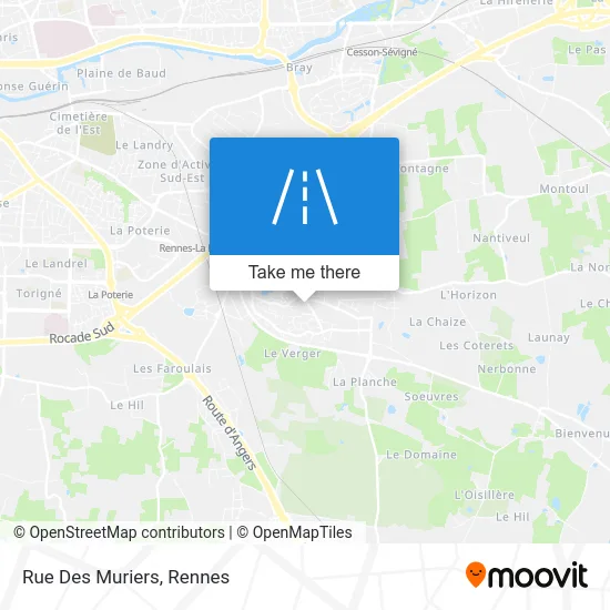 Rue Des Muriers map