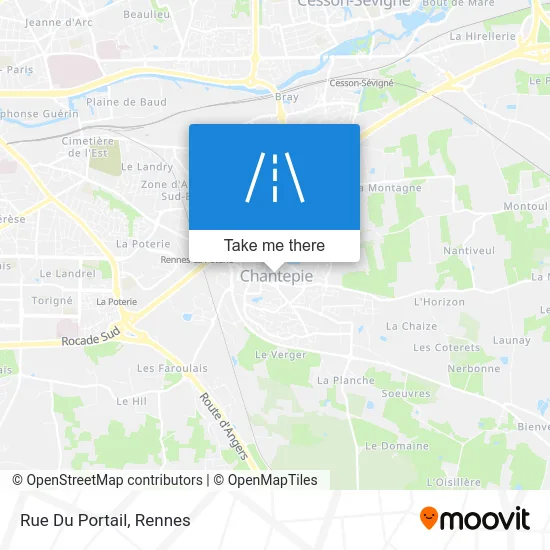 Rue Du Portail map