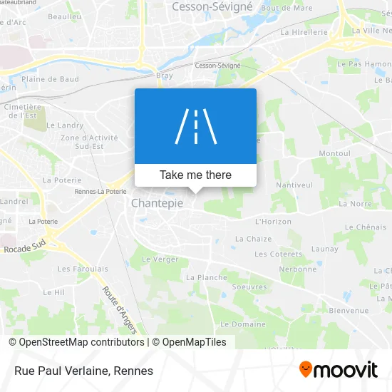 Rue Paul Verlaine map