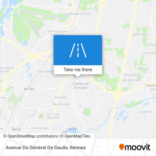 Avenue Du Général De Gaulle map