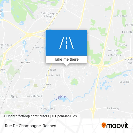 Rue De Champagne map