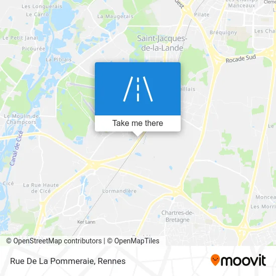 Rue De La Pommeraie map