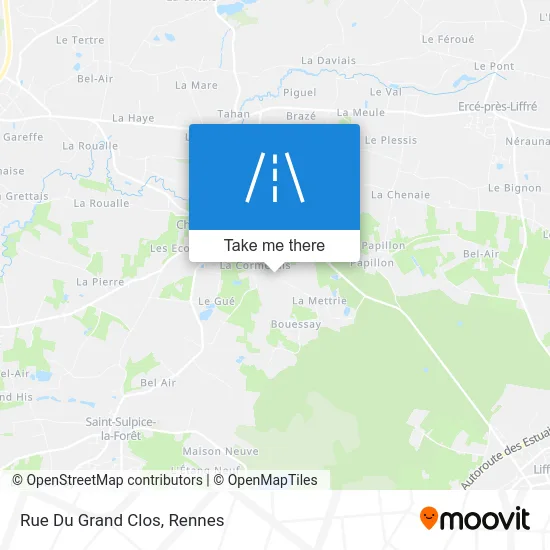 Rue Du Grand Clos map