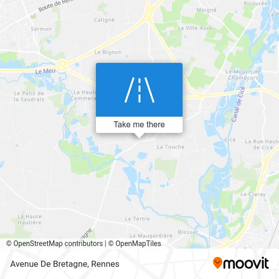 Avenue De Bretagne map