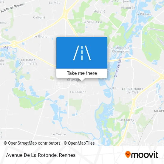 Avenue De La Rotonde map