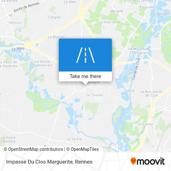 Impasse Du Clos Marguerite map