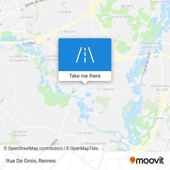 Mapa Rue De Groix