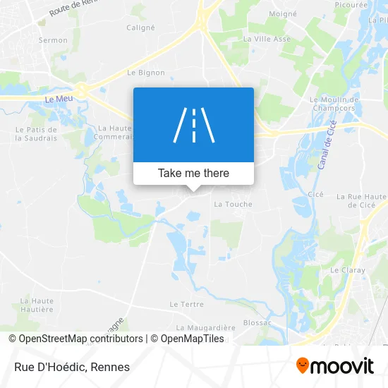 Rue D'Hoédic map