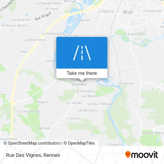 Rue Des Vignes map