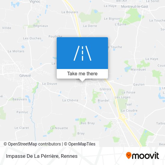 Impasse De La Pérrière map