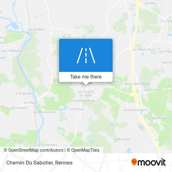 Chemin Du Sabotier map