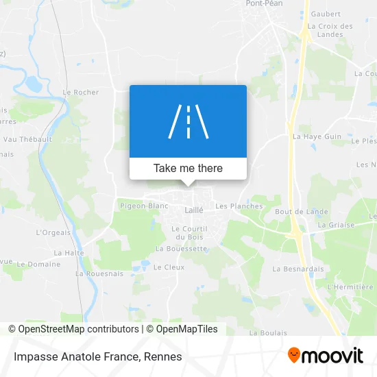 Impasse Anatole France map