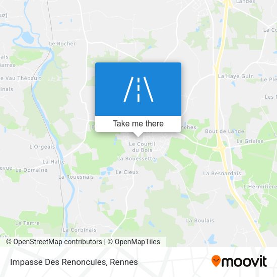 Impasse Des Renoncules map