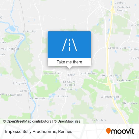 Impasse Sully Prudhomme map