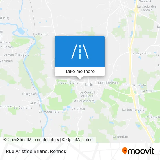 Rue Aristide Briand map