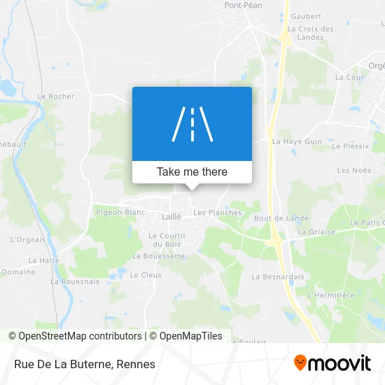 Rue De La Buterne map