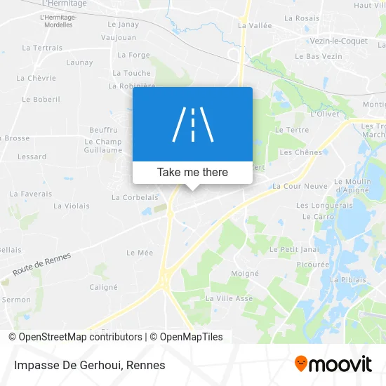 Impasse De Gerhoui map