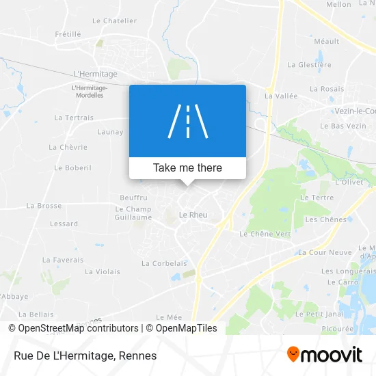 Rue De L'Hermitage map