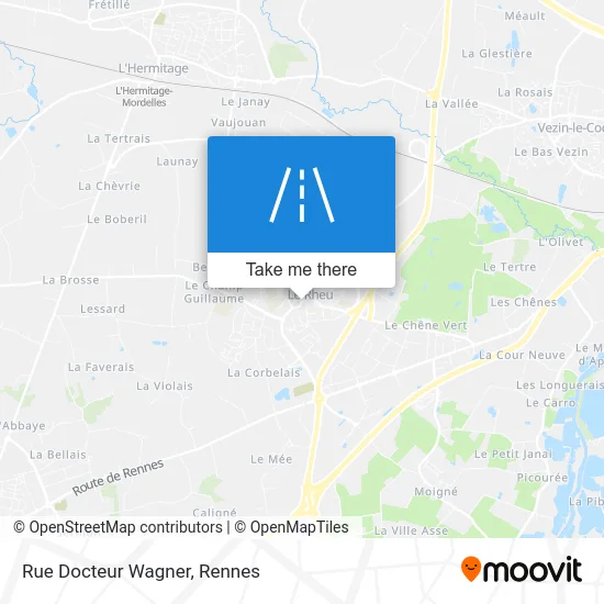 Rue Docteur Wagner map