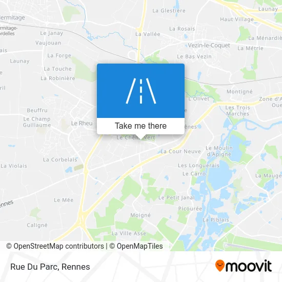 Rue Du Parc map