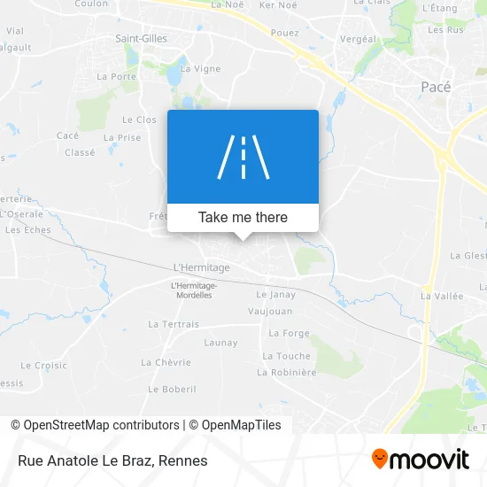 Rue Anatole Le Braz map