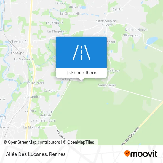 Allée Des Lucanes map