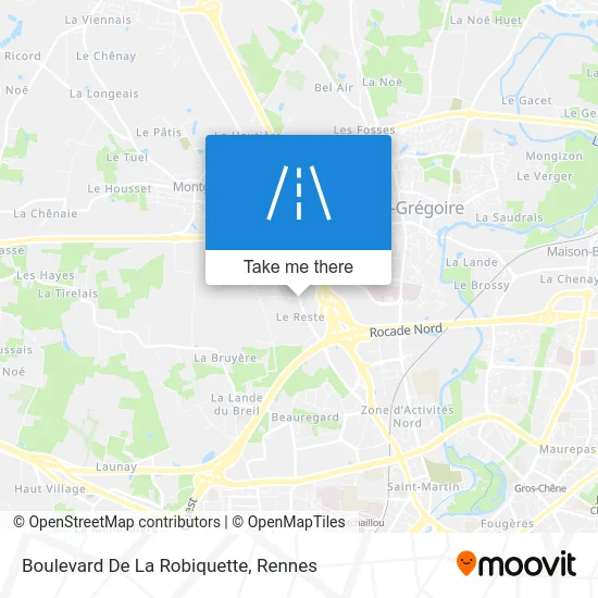 Boulevard De La Robiquette map