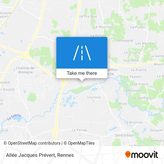 Allée Jacques Prévert map