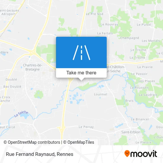 Rue Fernand Raynaud map