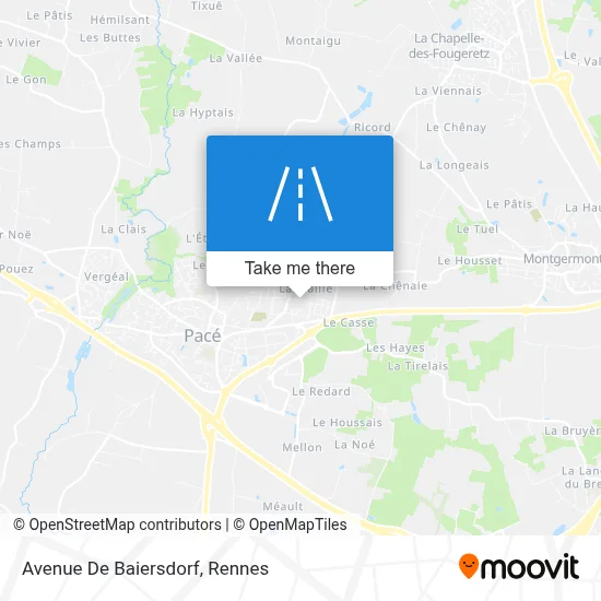 Avenue De Baiersdorf map
