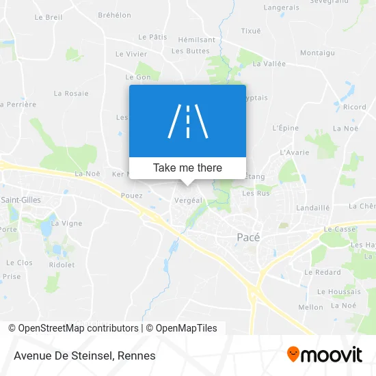 Avenue De Steinsel map