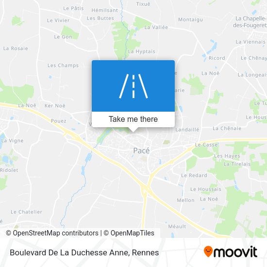 Boulevard De La Duchesse Anne map