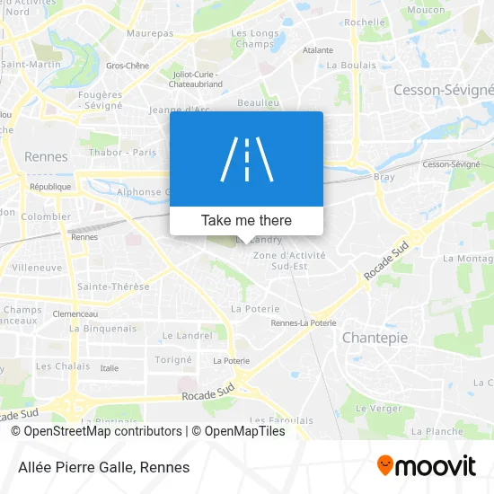 Allée Pierre Galle map