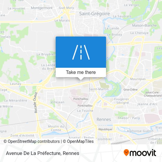 Avenue De La Préfecture map