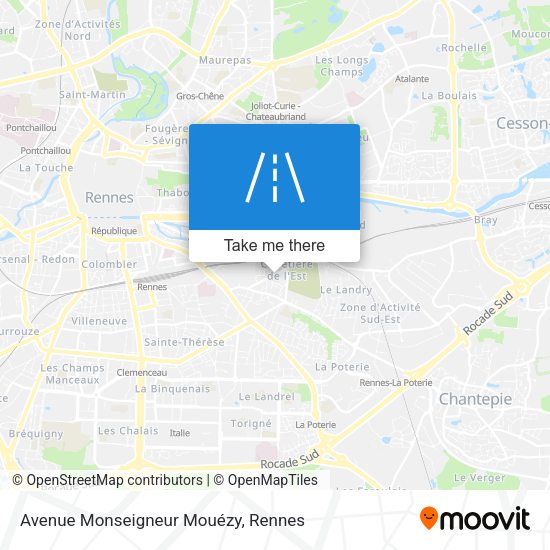 Avenue Monseigneur Mouézy map