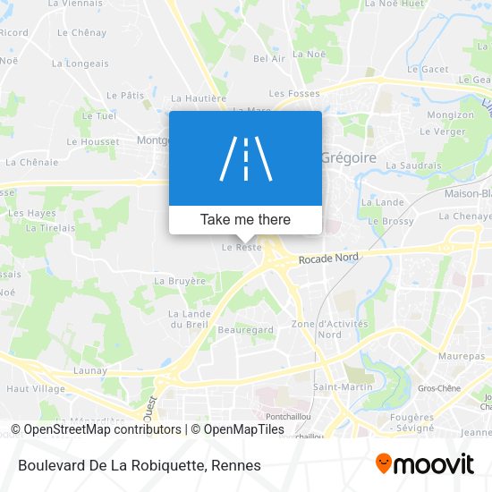 Boulevard De La Robiquette map