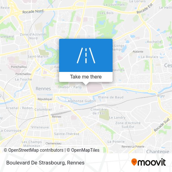 Boulevard De Strasbourg map
