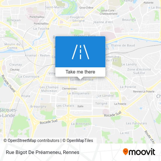 Rue Bigot De Préameneu map