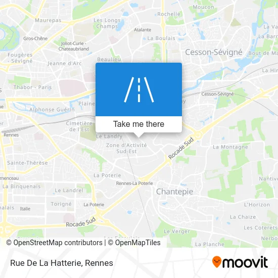 Rue De La Hatterie map