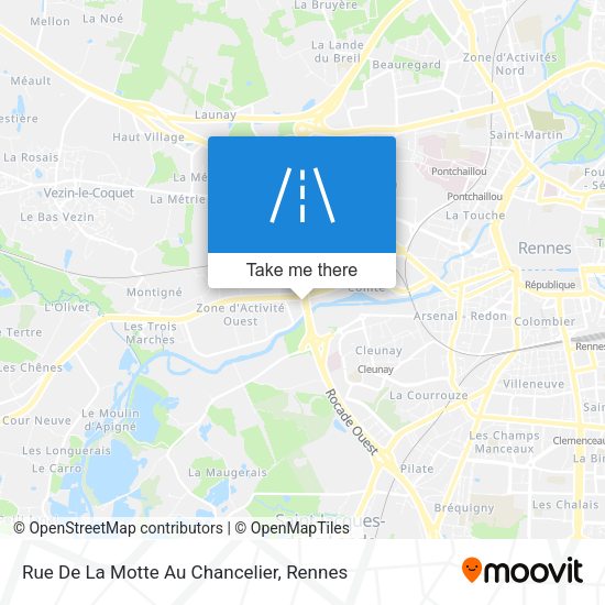 Rue De La Motte Au Chancelier map