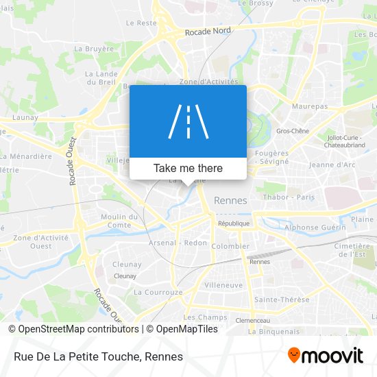 Rue De La Petite Touche map
