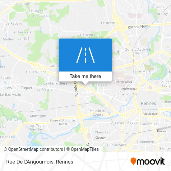 Rue De L'Angoumois map